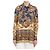 Camisa Zimmermann Aster de seda azul con estampado Paisley