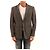 Tonello Gray Wool Jacket Grey