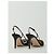 Valentino Garavani Décolleté slingback VLogo Signature in pizzo Nero - vista 3
