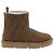 Fendi FF motif brown suede afterski boots