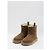 Fendi FF motif brown suede afterski boots - view 2