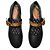 Ballerines Burberry Robin en cuir noir - vue 5