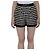 Balmain Sequined Shorts Black and White Striped
