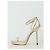 Jimmy Choo Moza 120 Plateau-Sandalen Silber - Ansicht 4