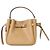 Sac seau Romy Tory Burch en cuir marron