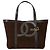 Dolce & Gabbana Shopper aus Wildleder Braun