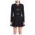 Versace Crop natté wool jacket Black