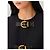 Versace Crop natté wool jacket Black - view 4