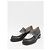 Mocassins Sirene Mach & Mach em pele preta com pérolas Preto - vista 2