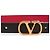 Valentino Garavani Cinturón reversible de piel VLogo Signature Negro - vista 2
