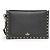 Valentino Garavani Bolsa Rockstud em couro de bezerro granulado Preto - vista 4