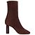 Paris Texas Botas de cano curto Alice Chocolate 85 Marrom