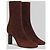 Paris Texas Botas de cano curto Alice Chocolate 85 Marrom - vista 2