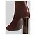 Paris Texas Botas de cano curto Alice Chocolate 85 Marrom - vista 4