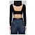Dolce & Gabbana Black Satin and Wool Bustier Top - view 3