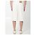 Ami Paris Lockere Twill-Bermuda-Shorts Weiß - Ansicht 4