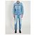 Medusa Versace Stone-wash overshirt with studs Blue - view 5