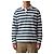 Burberry Camisa de rugby Knight Stamp Branco