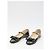 Mach & Mach Bailarinas con doble lazo Negro - vista 5