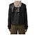 Burberry Trench coat corto Mayfair Nero - vista 3