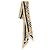 Bufanda de sarga de seda Burberry Check beige