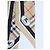 Bufanda de sarga de seda Burberry Check beige - vista 2