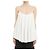 Top Jacquemus in jersey di viscosa bianco