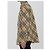 Camicia Burberry Check in flanella di lana beige - vista 3