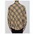 Camicia Burberry Check in flanella di lana beige - vista 4