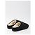 Mules Ugg Elea en cuir noir - vue 3