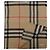 Bufanda Burberry Check de muselina de lana beige