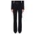 Attico Pantalones de esmoquin en lana virgen Negro