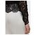 Self portrait Blusa in pizzo a collo alto Nero - vista 3