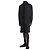 Casablanca Laser monogram overshirt Black