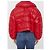 Jean Patou Giacca puffer corta JP Rosso - vista 4