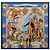 Hermès Carré Le Cirque Molier 90cm Multicolore - vue 13