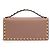 Valentino Garavani Borsa portafoglio Rockstud Poudre pink Rosa