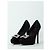 Roger Vivier Décolleté Flower Strass 120 Nero - vista 2