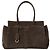 Tod's Borsa shopping in pelle scamosciata Marrone