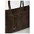 Tod's Borsa shopping in pelle scamosciata Marrone - vista 4