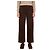Pariente Pantaloni Sara in camoscio marrone