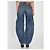Jean Paul Gaultier vaqueros de denim azul con detalle de correa loose fit - vista 4