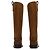 Botas Cavalier Burberry castanhas de pele Marrom - vista 3