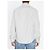 Ami Paris Ami de Coeur Gestreiftes Oxford Baumwollhemd Weiß - Ansicht 4