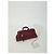 Dolce & Gabbana Bolso de hombro de piel de cordero burdeos - vista 4
