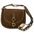 Burberry Sac messager mini B Clip Marron