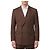 Lardini Giacca doppiopetto Brown Feeling Marrone