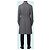 Lardini Single-breasted virgin wool coat Grey - view 2
