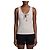 Top Burberry Tierra in cotone stretch bianco
