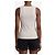 Top Burberry Tierra in cotone stretch bianco - vista 3